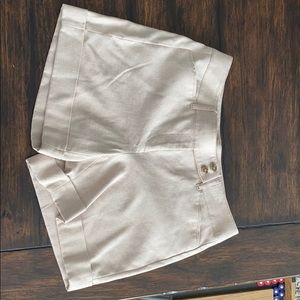 White House Black Market Linen Shorts